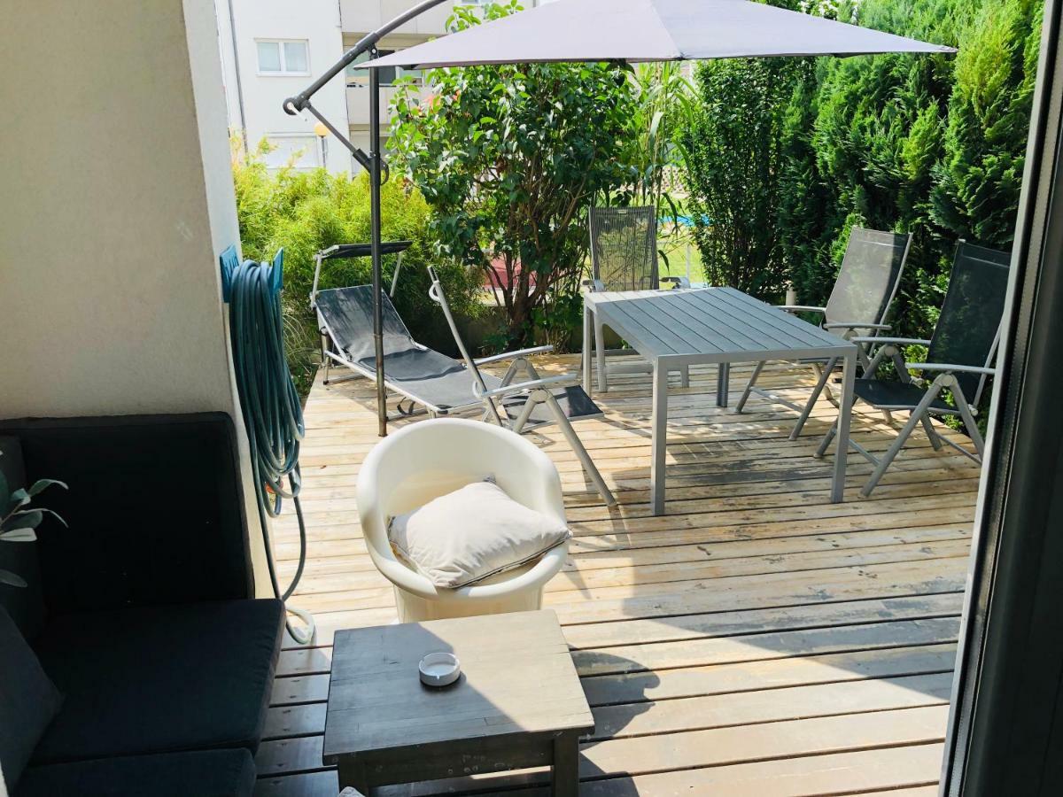 25H Garden Apartment Plus Private Beach Neusiedl am See Esterno foto