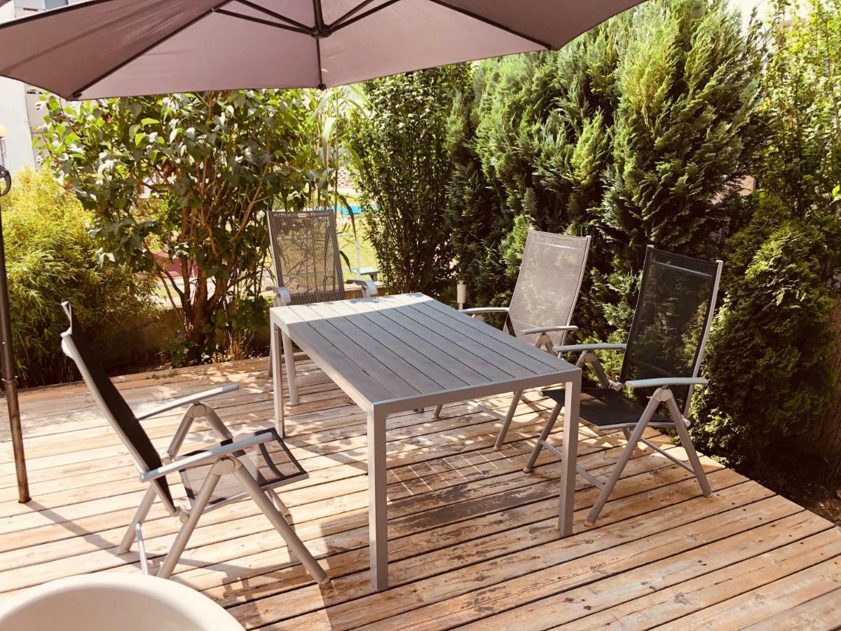 25H Garden Apartment Plus Private Beach Neusiedl am See Esterno foto